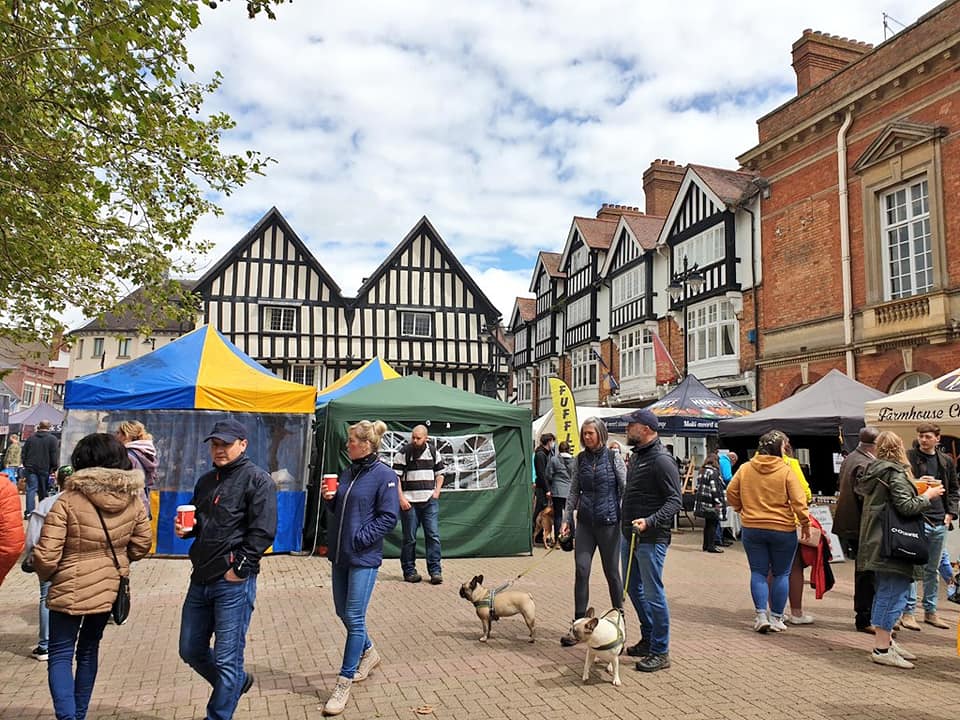 Evesham Medieval Market Nigel Huddleston